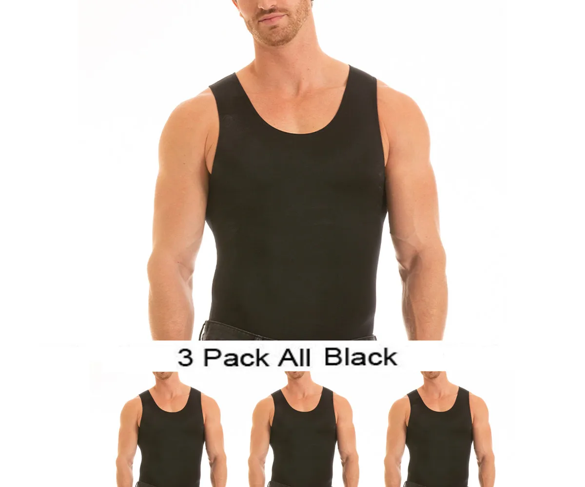 3-Pack Insta Slim Big & Tall Compression Muscle Tank MS0003BT