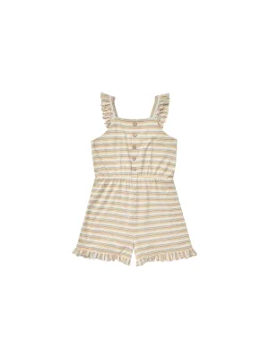 Addy Romper | Vintage Stripe