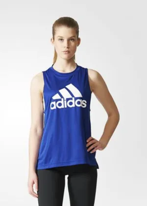 Adidas Logo Tank Top Mystery Ink BQ5928