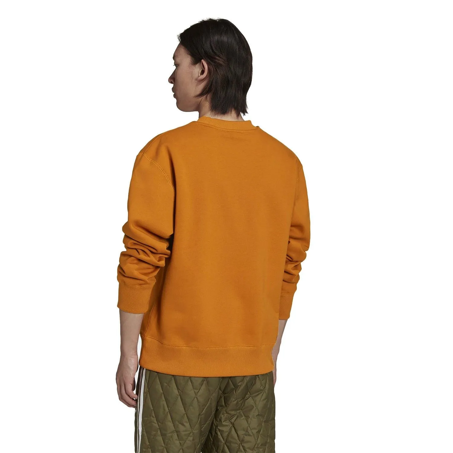 adidas Originals Adicolor Trefoil Crewneck Sweatshirt - Orange