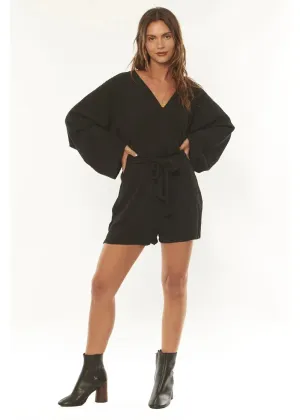 Amuse Ladies Fae Ls Woven Romper