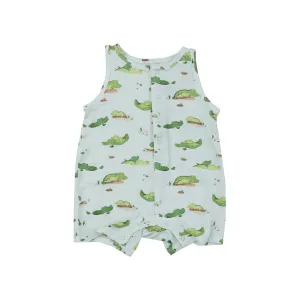 Angel Dear Alligators Shortie Romper