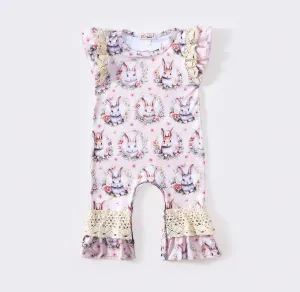 Antique Bunny Romper/Dress