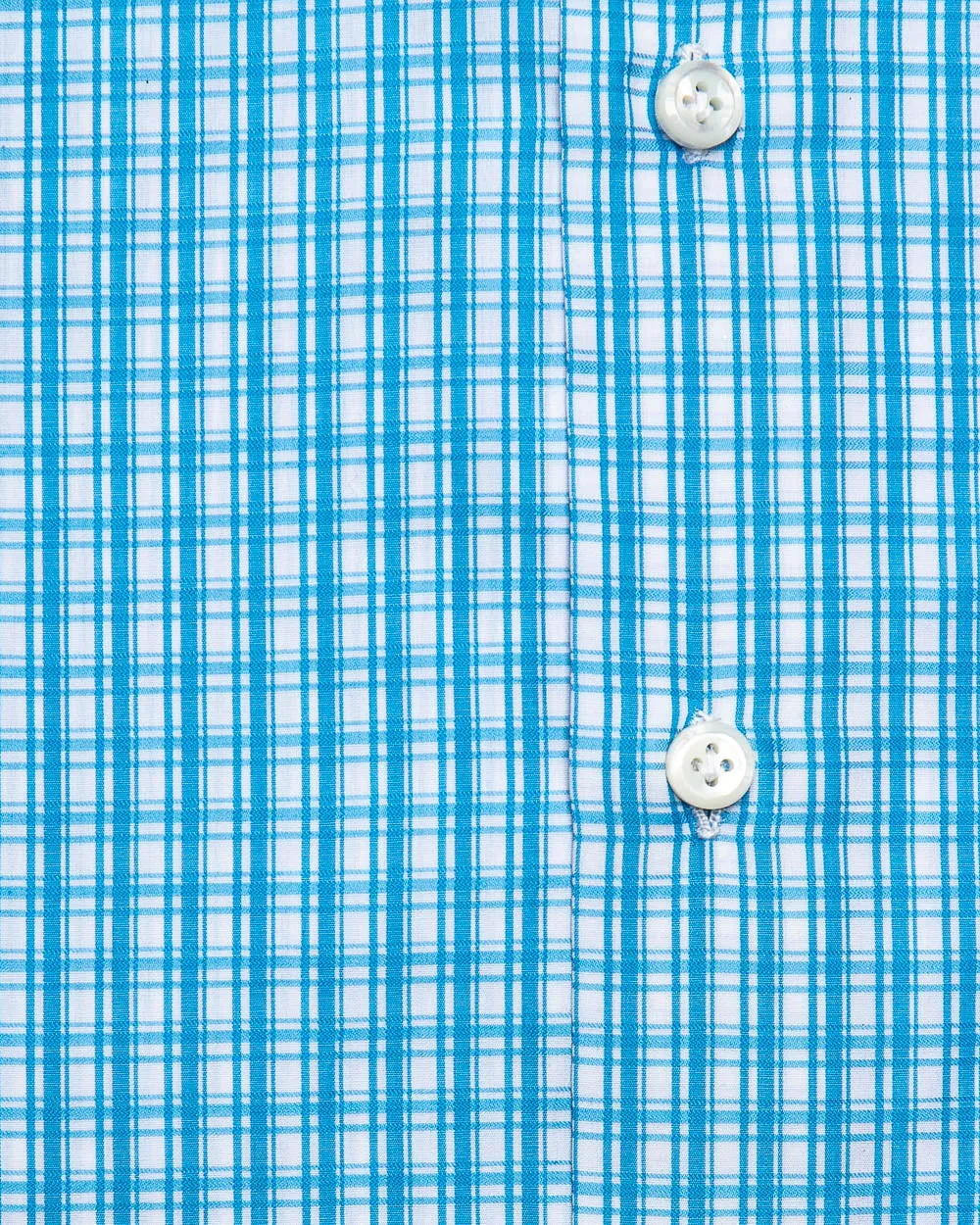 Aqua Overcheck Dress Shirt