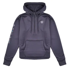 Ariat Womens Tek Hoodie 1/2 Zip Hoodie Periscope