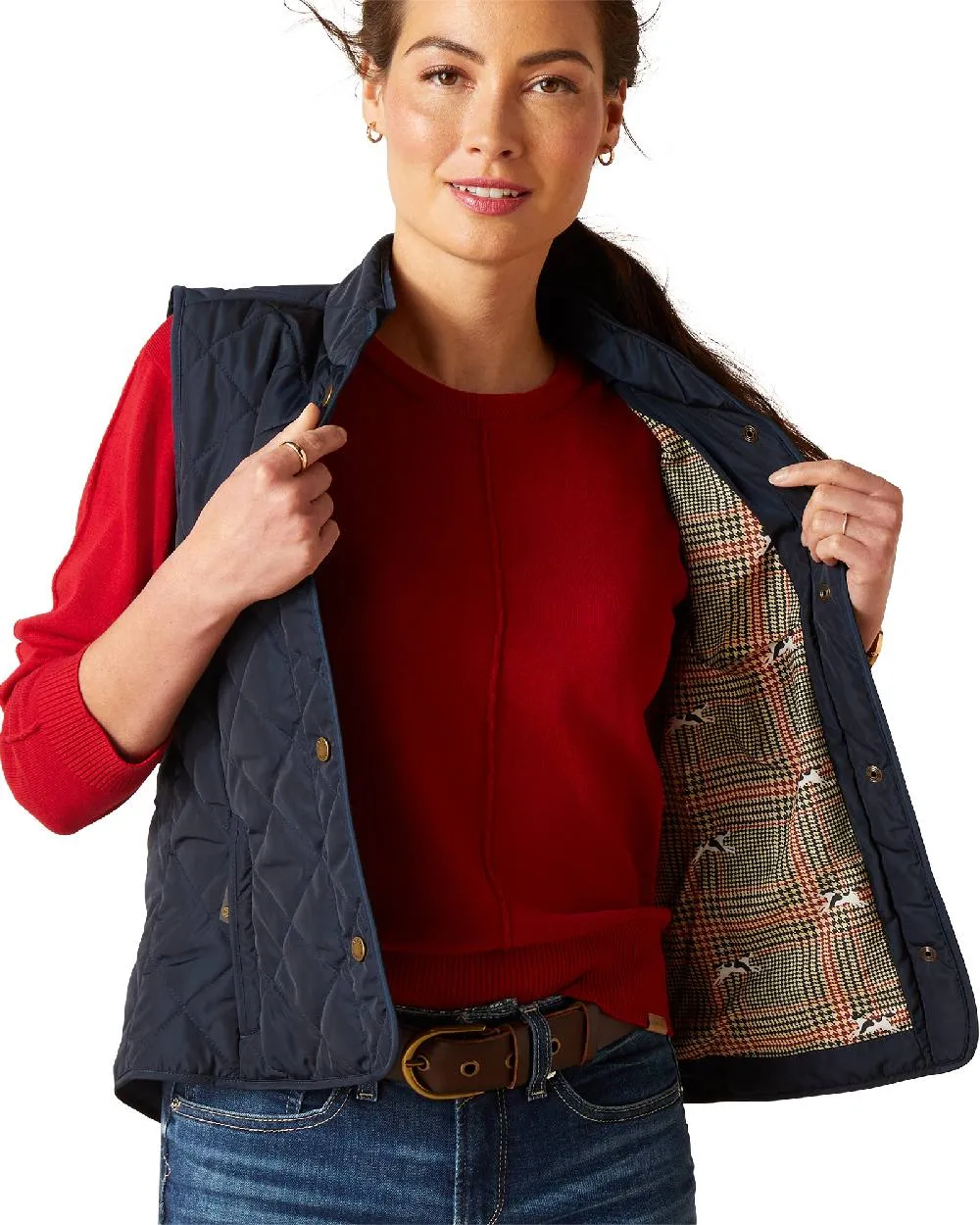 Ariat Womens Woodside Quilted Gilet