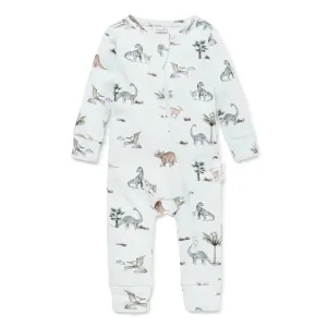 Aster and Oak Dinosaur Zip Romper