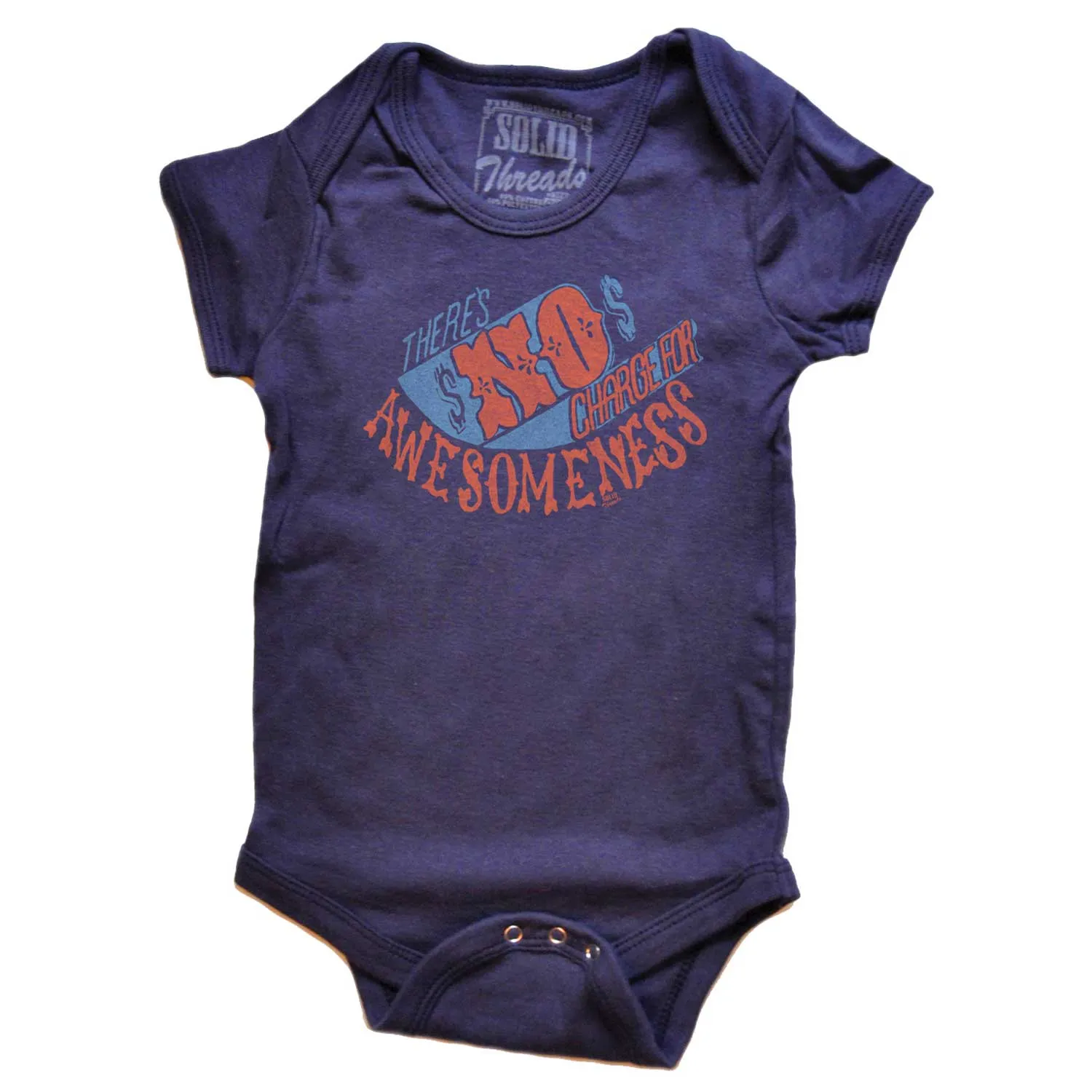 Baby No Charge for Awesomeness One Piece Romper