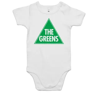 Baby Onesie Romper with our Classic Greens Logo