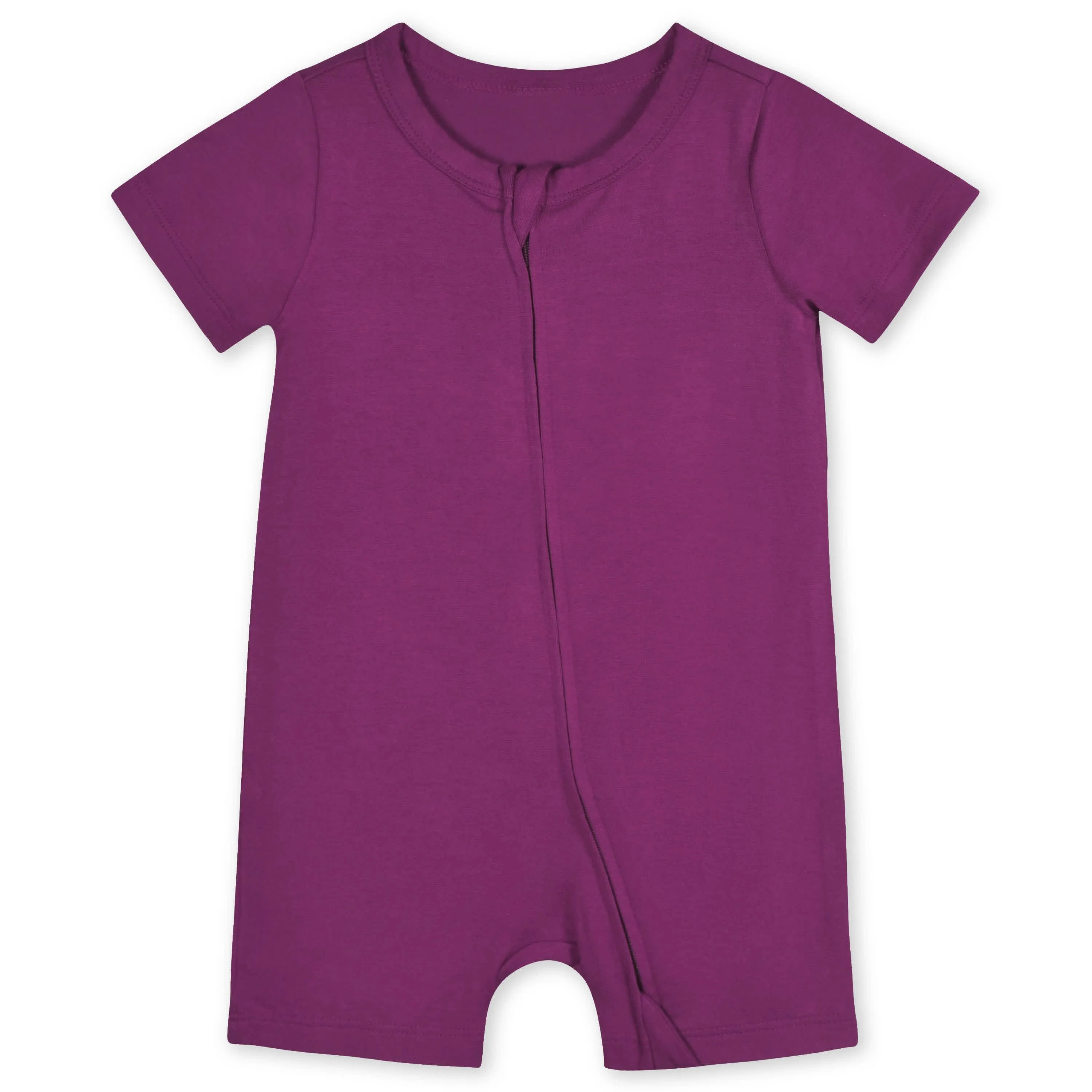 Baby Raspberry Buttery Soft Viscose Made from Eucalyptus Snug Fit Romper