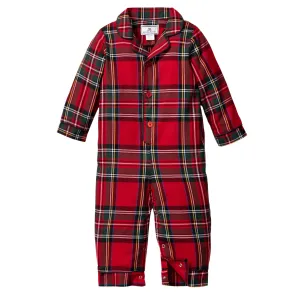 Baby's Brushed Cotton Classic Romper in Imperial Tartan