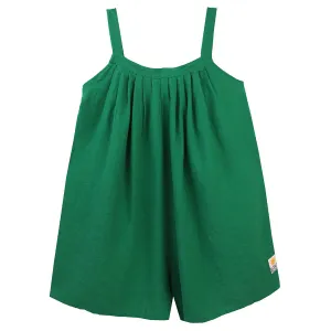 Basic Linen Romper in Grass by L.F.Markey