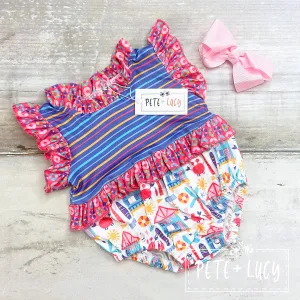 Beach Days Bubble Romper