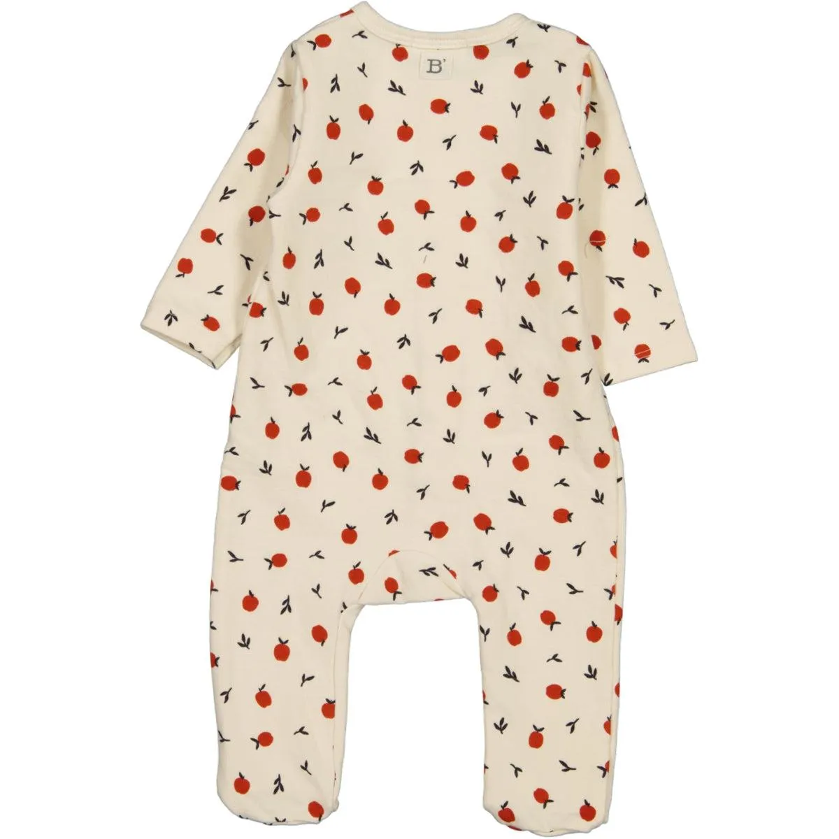 Bean's (Barcelona) - Organic Button-Up Romper - Apples