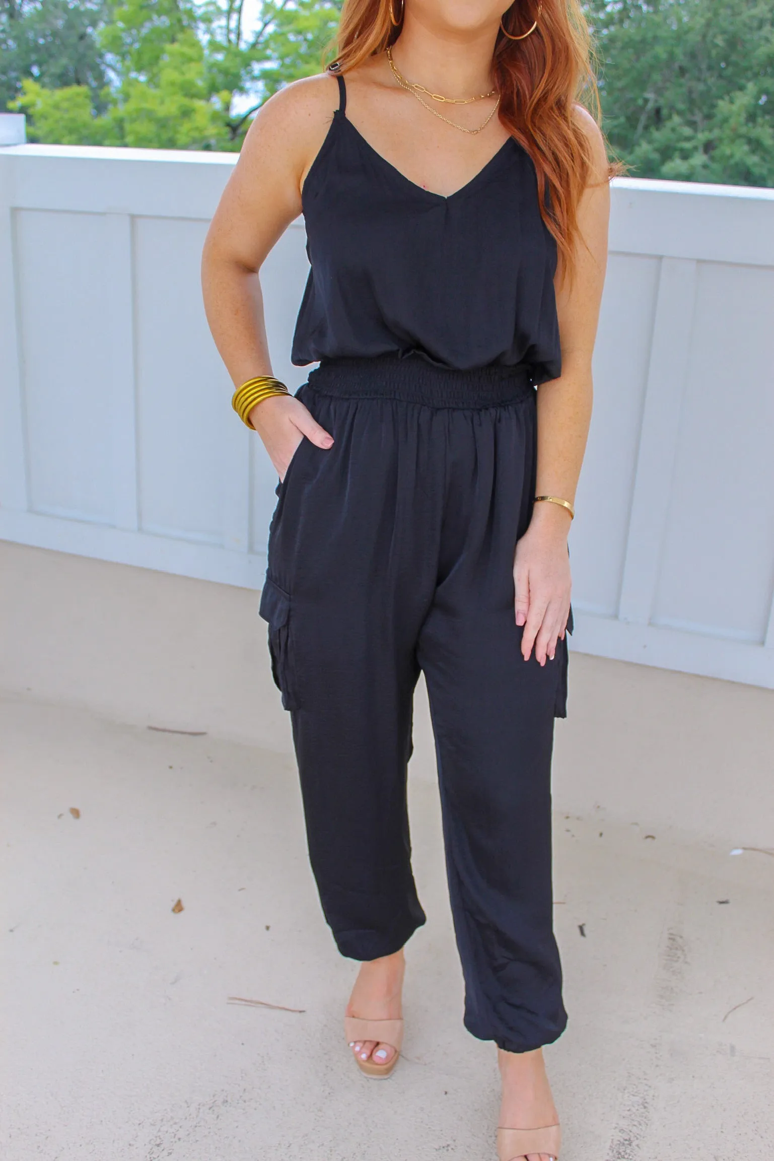 Bella Black Jumpsuit