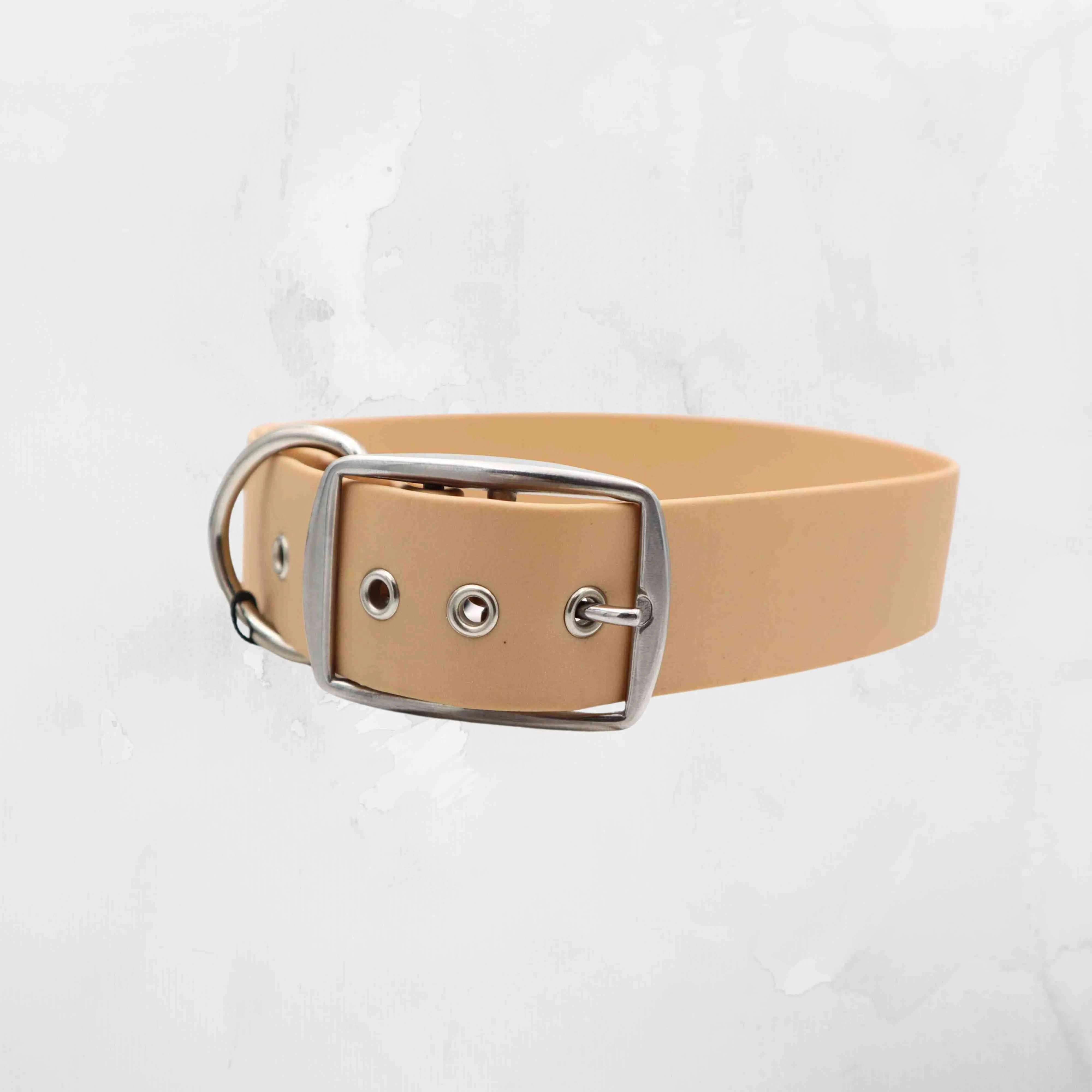 Biothane Dog Collar |  Gold | Width: 38 mm | Length: 50-58 cm