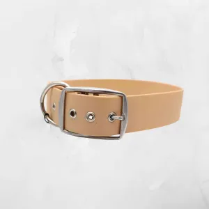 Biothane Dog Collar |  Gold | Width: 38 mm | Length: 50-58 cm