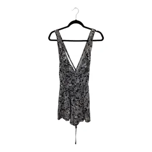 Black & White Romper Free People, Size 4