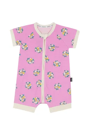 Bonds Zip Romper - Blooming Petals Pink