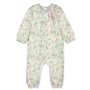 Bow Romper L/S - Beatrice  100% Pima Cotton