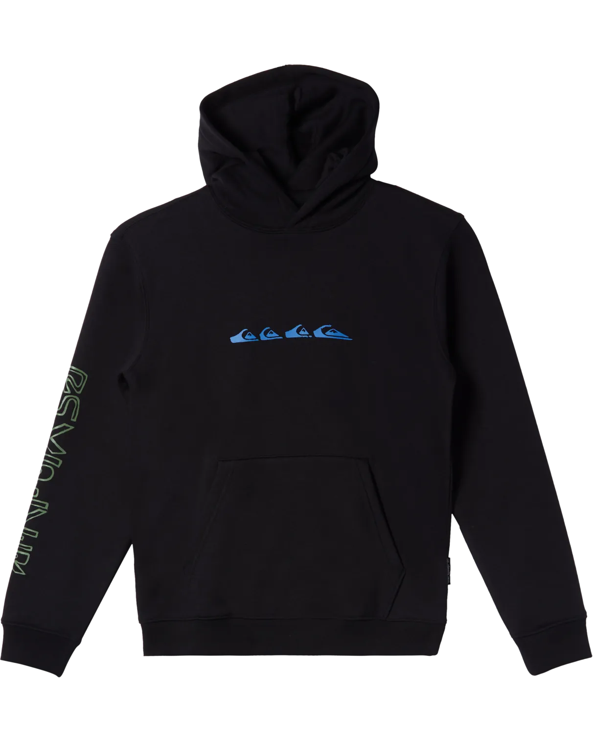 Boys Graphic Hoodie in Black