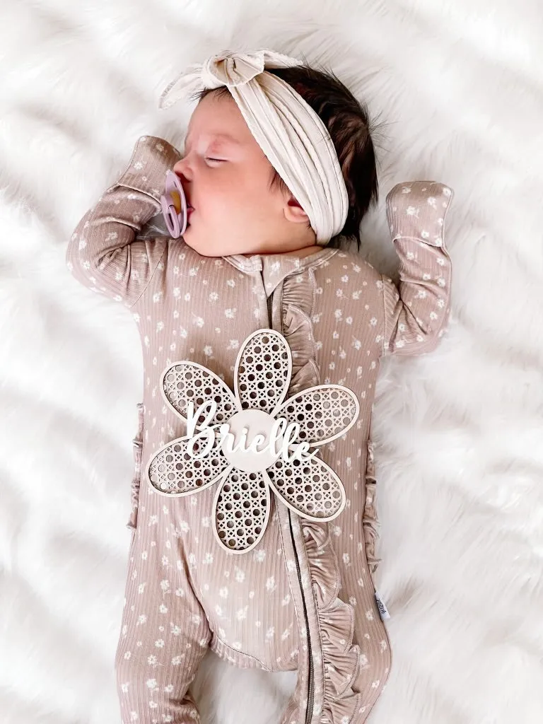 Brielle Ruffle Footie Snoozer