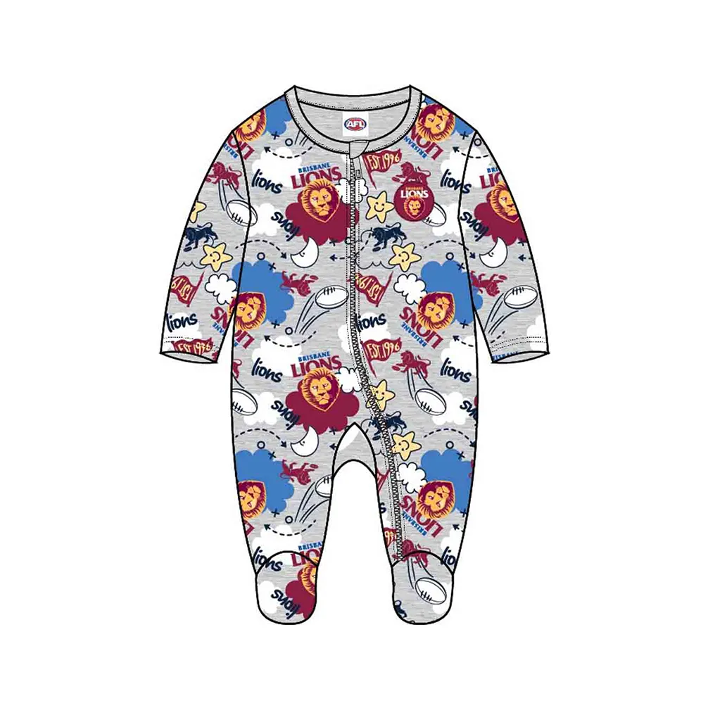 Brisbane Lions 2024 Baby Cloud Romper