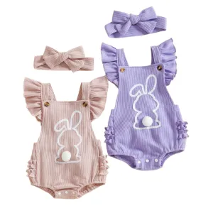 BUNNY Corduroy Ruffle Romper