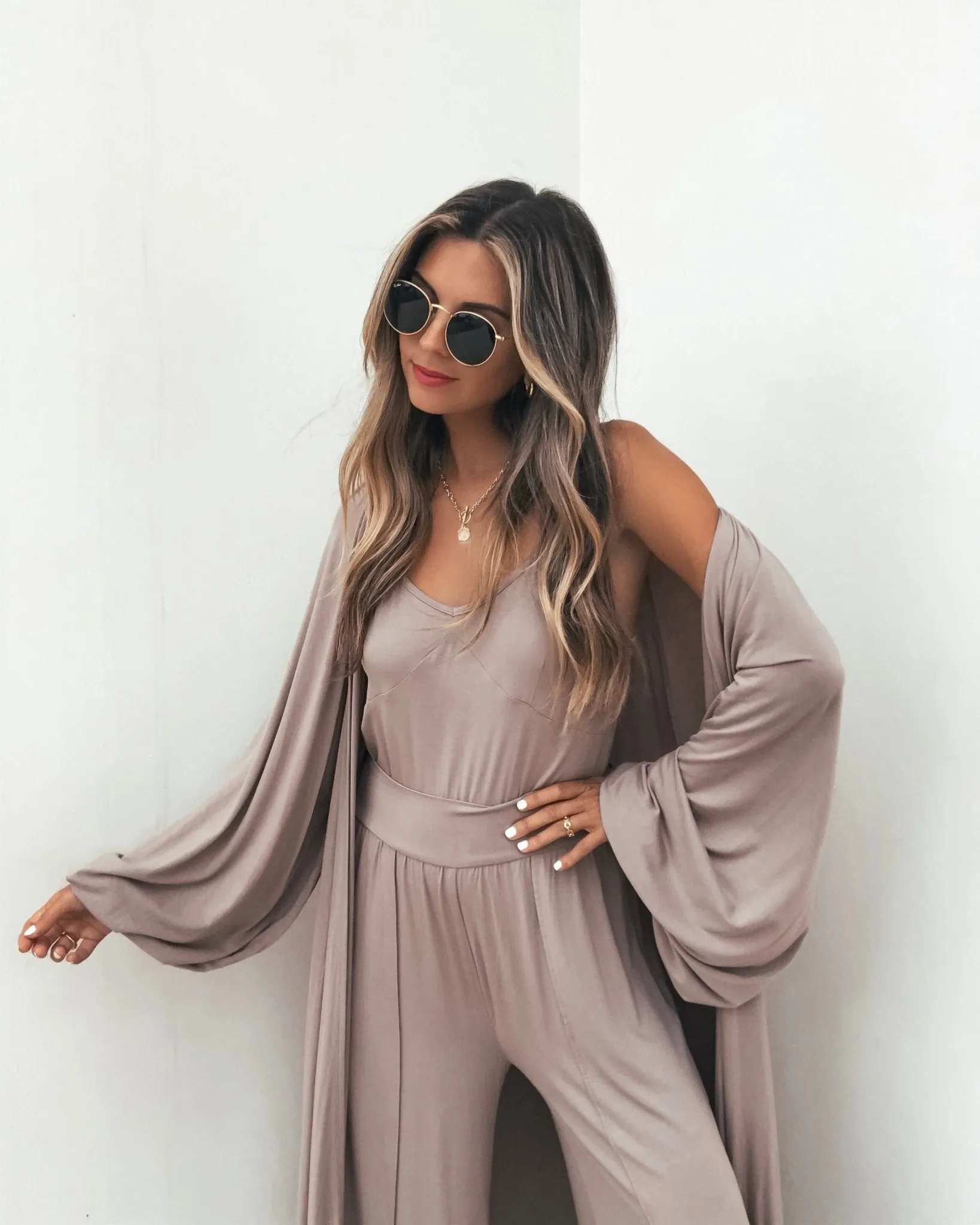 Buttery Soft Taupe Cami Tank Top