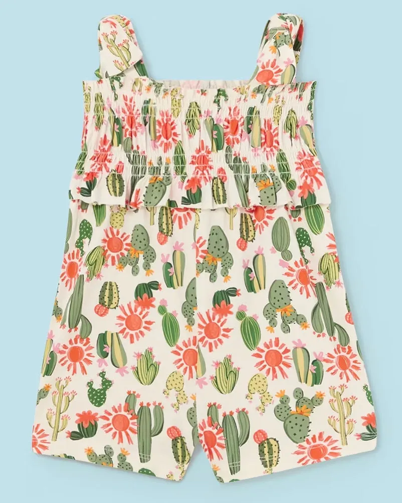 Cactus Printed Romper