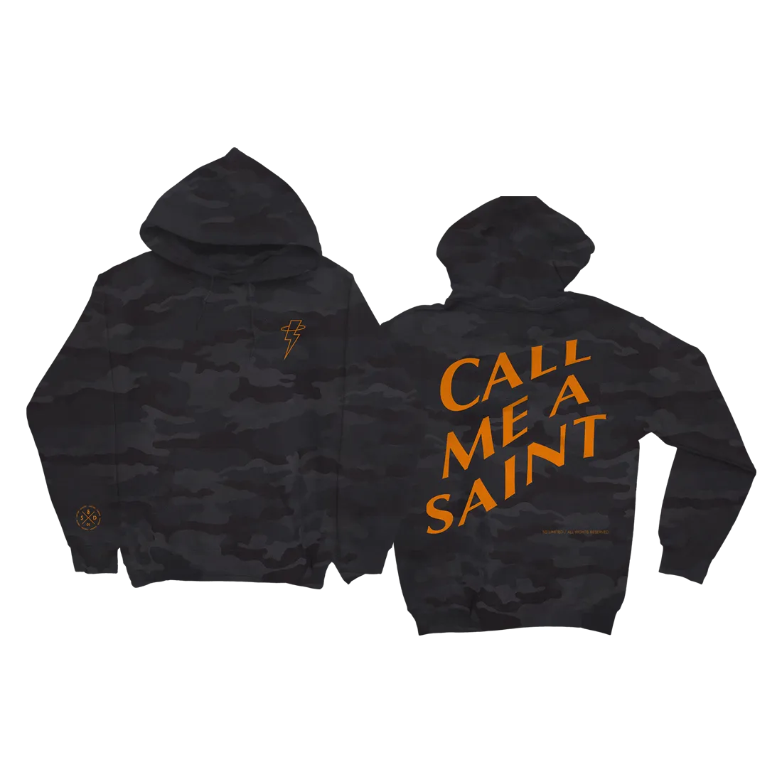 Call Me A Saint Hoodie (Black)