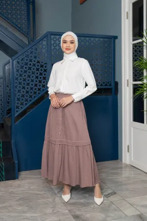 Cesia Skirt Almondine