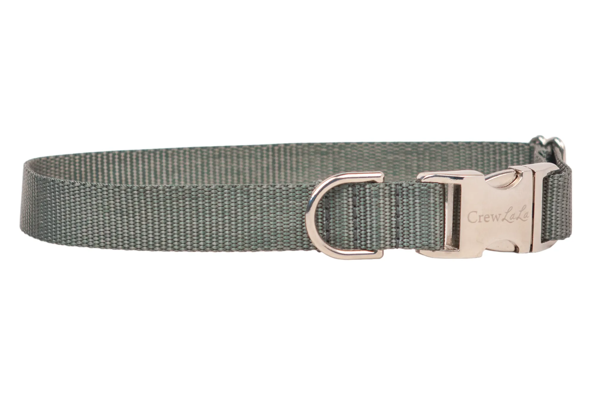 Charcoal Webbing Collar