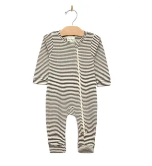 City Mouse Natural Stripe Romper