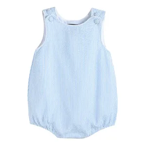 Classic Seersucker Bubble Romper