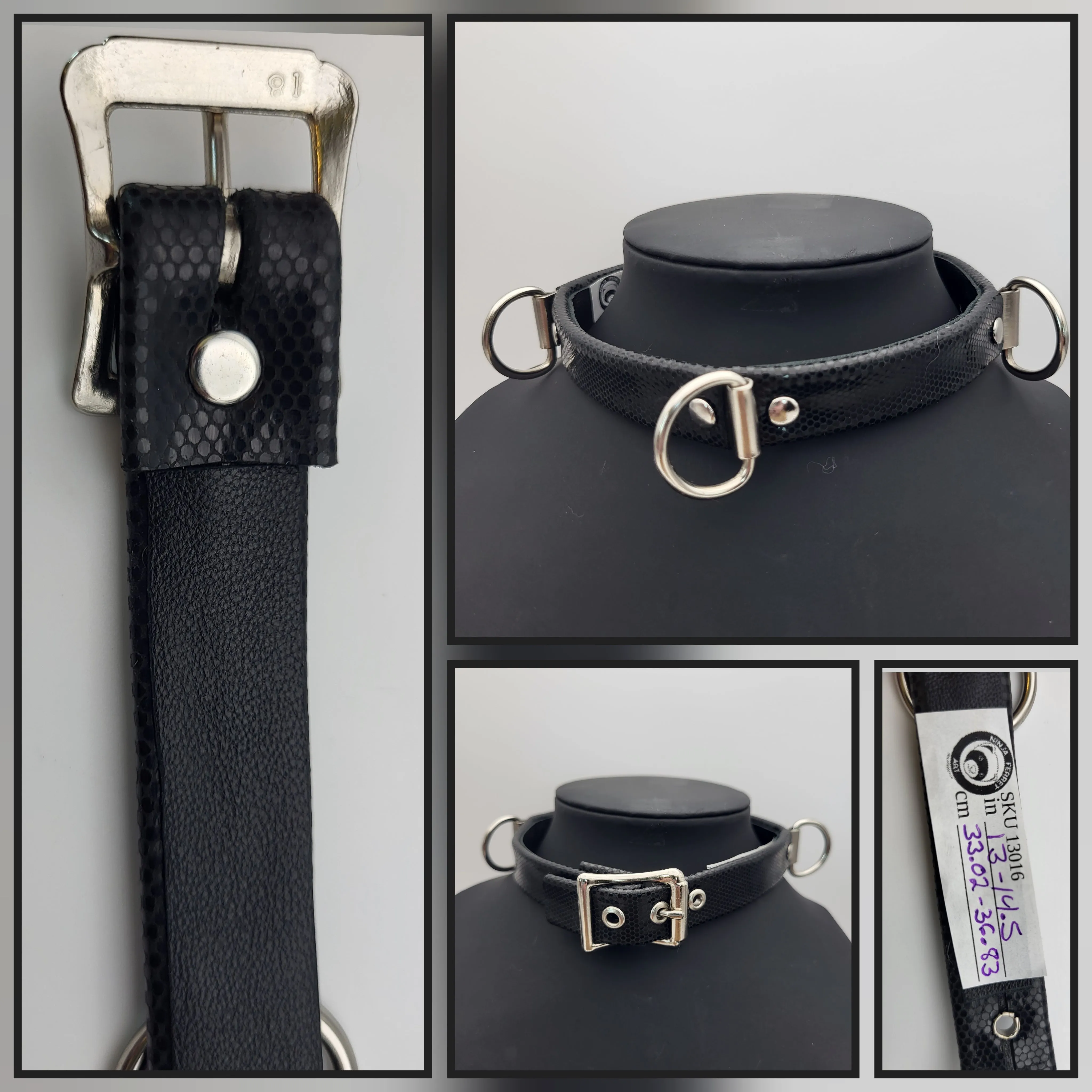 CLEARANCE | Handmade Leather Collars | Assorted Colours