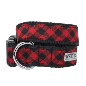 Collar | Bias Buffalo Plaid Red