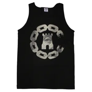 Crooks & Castles Currency Chain C Tank Top Black