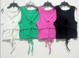 Cut Out Crop Tank