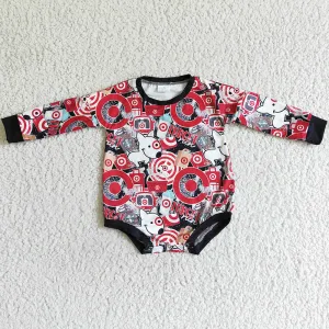 Cute Infant Baby Romper Long Sleeve Fall Kids Romper LR0050