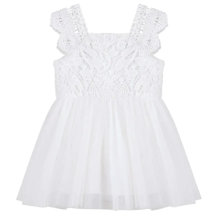 Designer Kidz - Angie Lace Romper