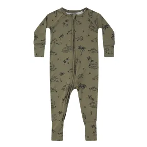 Dinosaurs Zip Romper