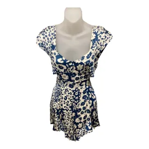 Dress Casual Midi By Free Press In Floral Print, Size: S