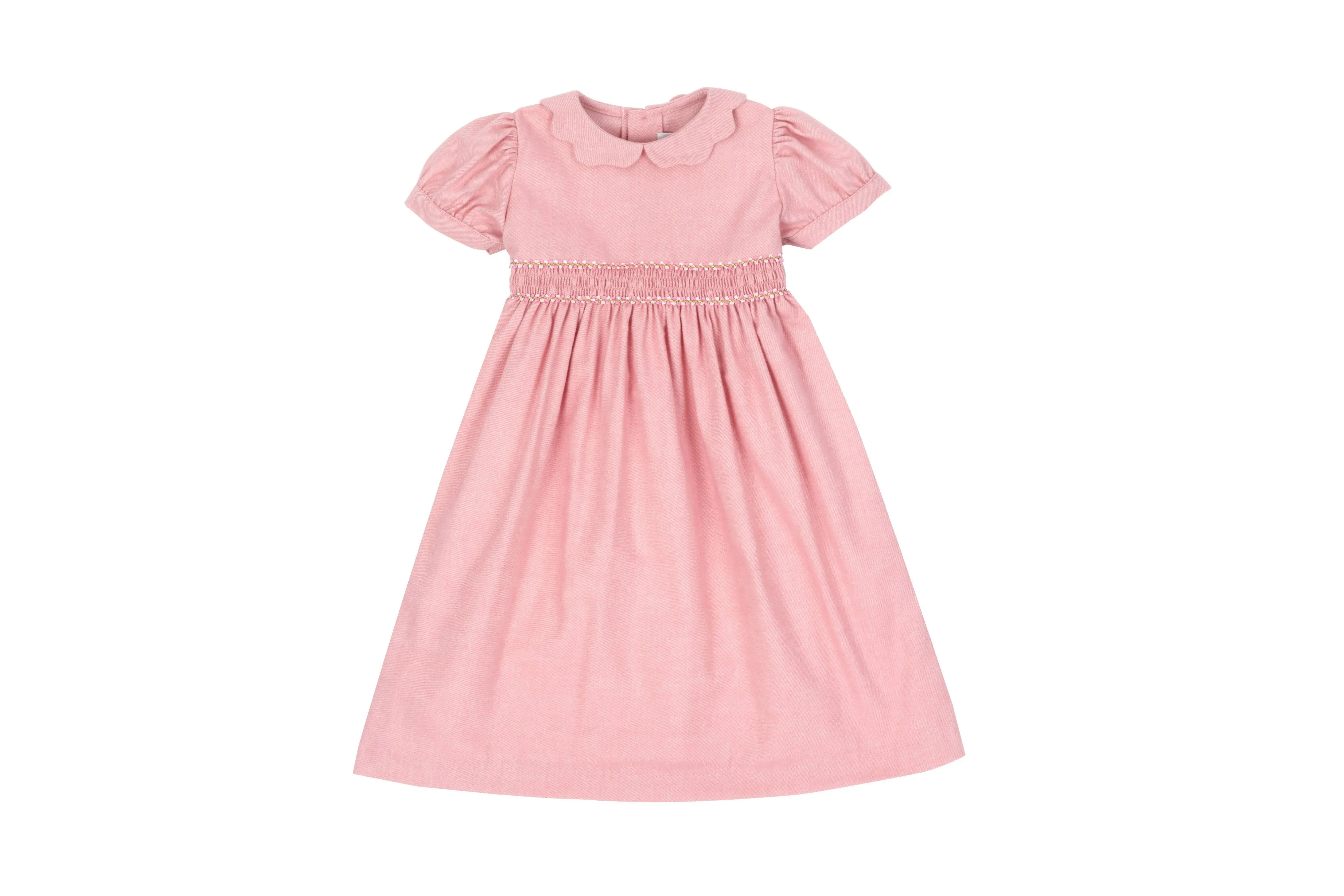 Elena Smock Dress - Pink