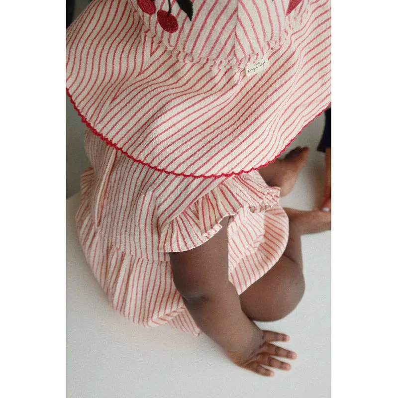 Ellie Frill Romper ''Amour Stripe''