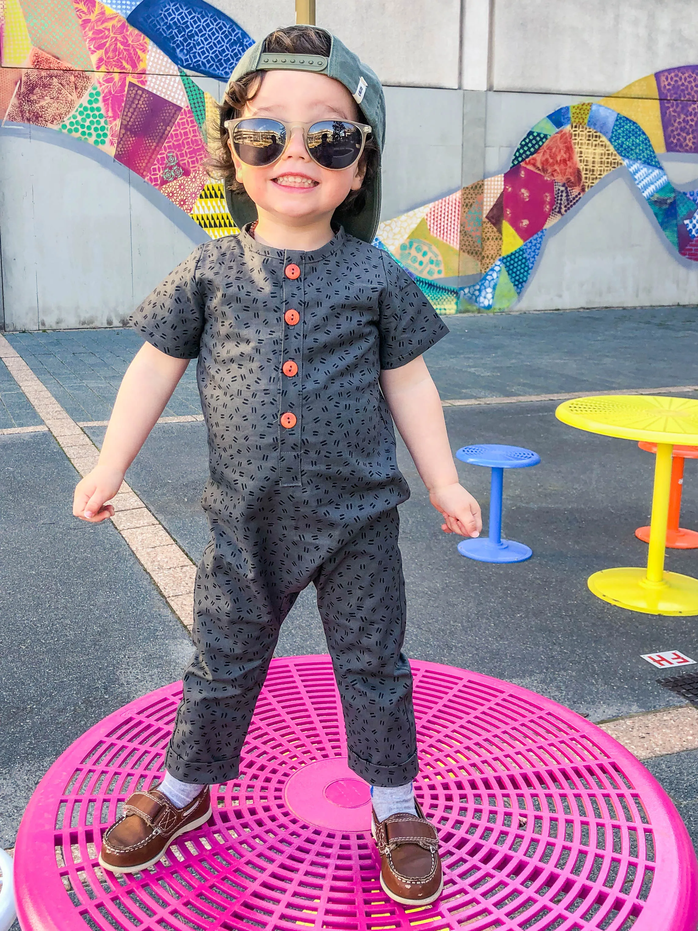 Elliot Romper Sewing Pattern