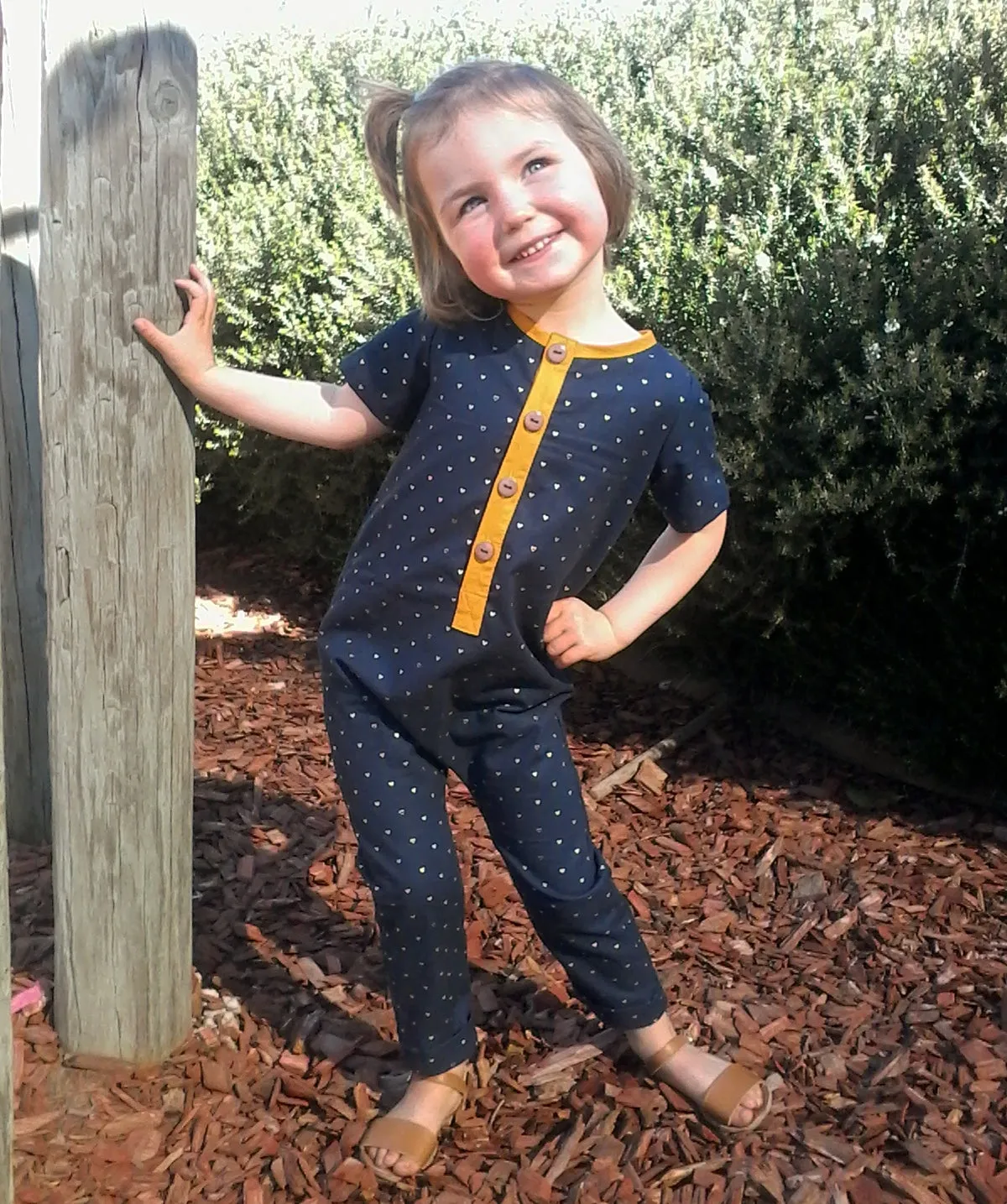 Elliot Romper Sewing Pattern