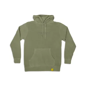 Embroidered Logo Hoodie (green)