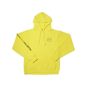 Embroidered Logo Hoodie (Yellow)