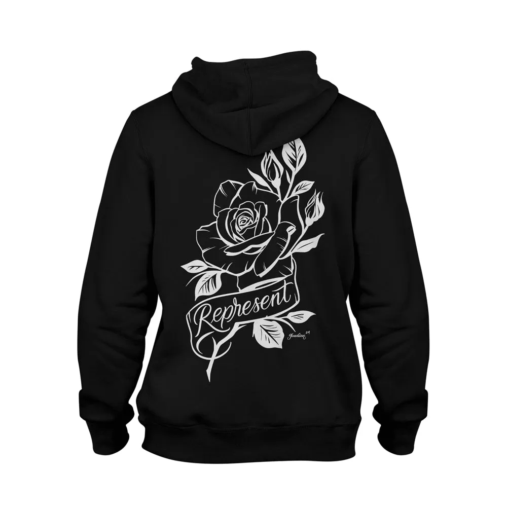 Eterno Fashion Heavy Hoodie [BLACK] By ELVIA GUADIAN